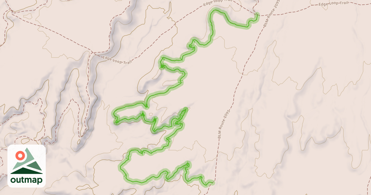 Map of Lizard Loop