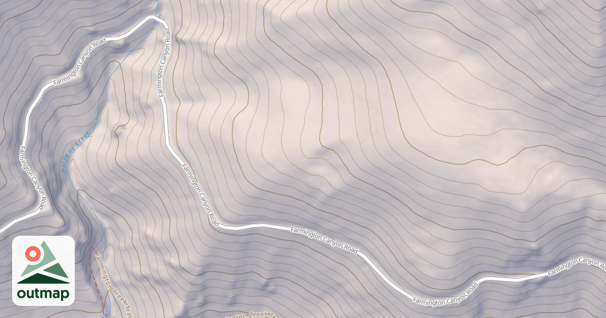 Map of Farmington Canyon Atv