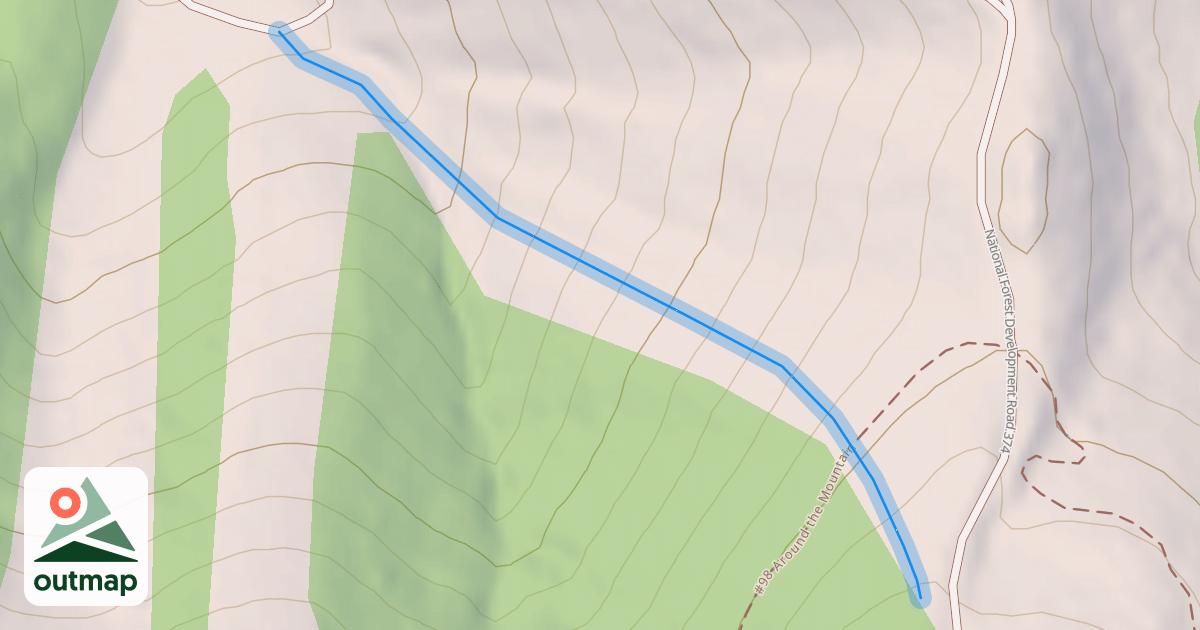 Map of Lower Bonanza