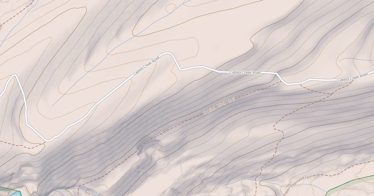 Map preview of CAPITOL CREEK