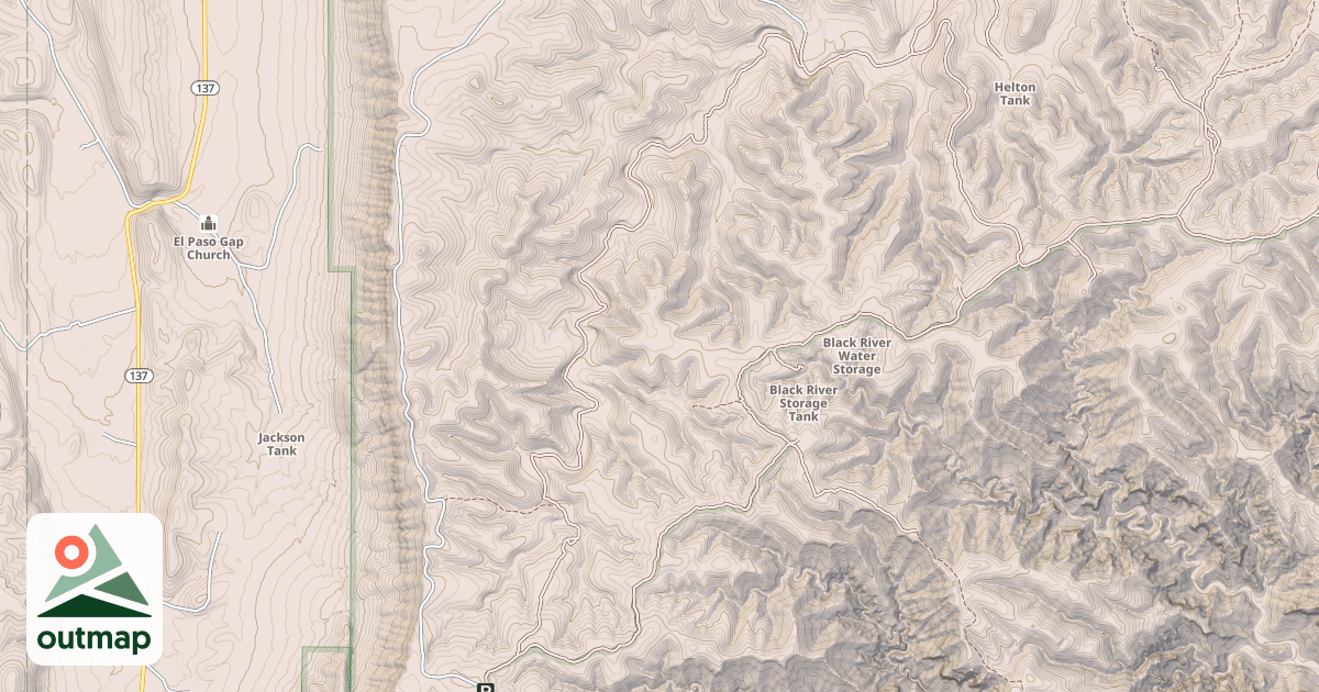 Map of SOLDIER SPRING