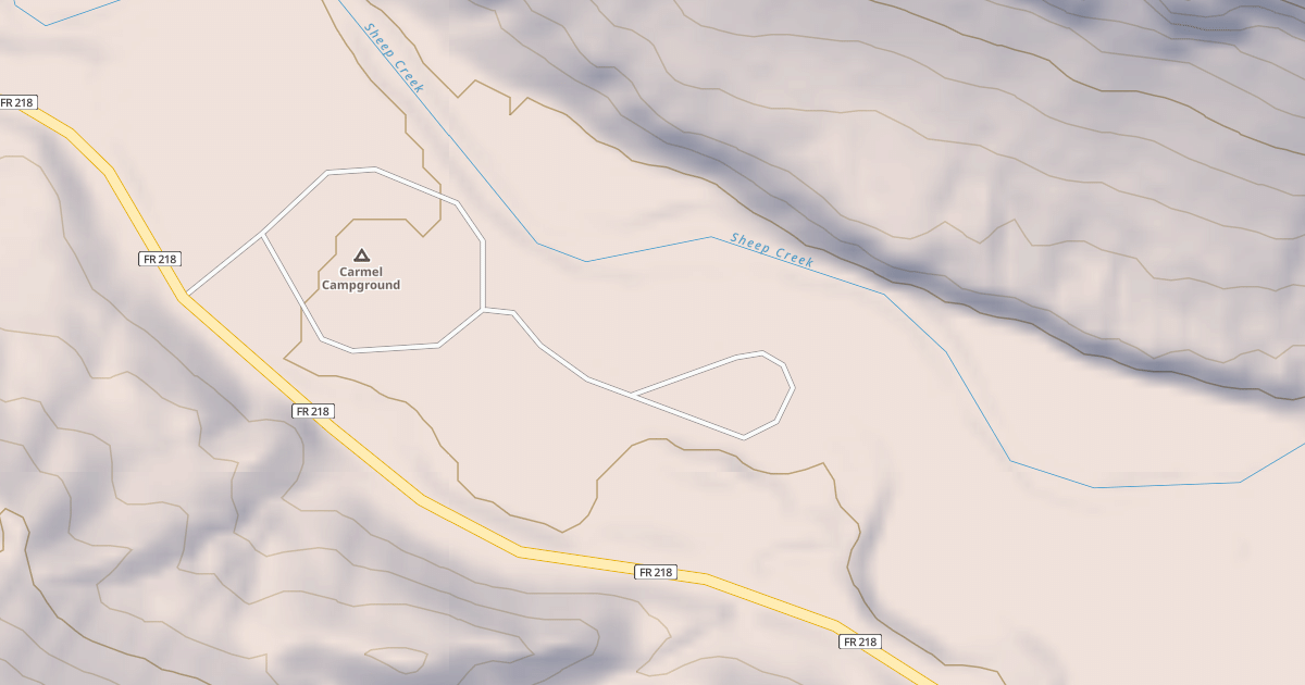 Map preview of CARMEL CG LOOP A