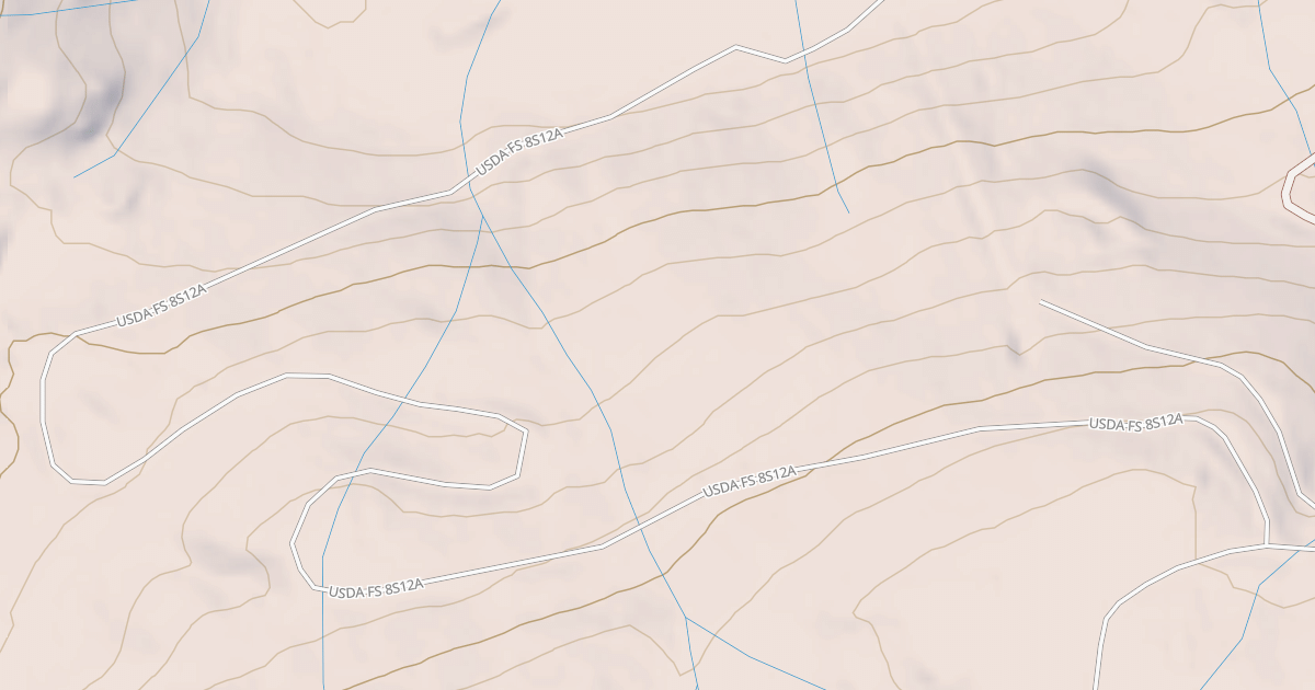 Map preview of BIG CREEK SPUR