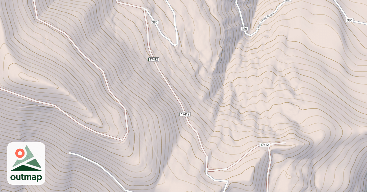 Map of ELLIS ROAD TWO
