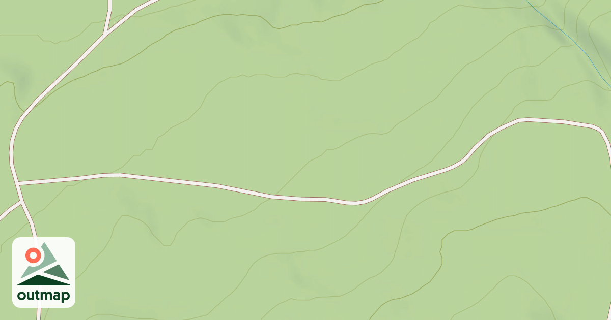 Map of ANTELOPE BENCH SPUR
