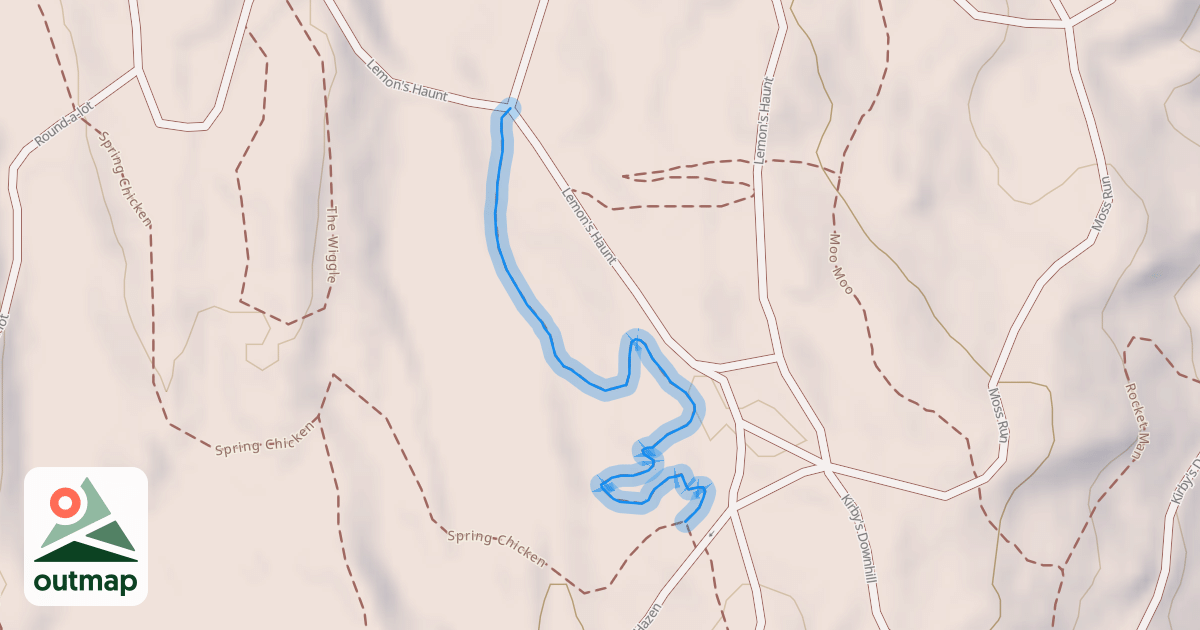 Map of Lost Nation Cutoff
