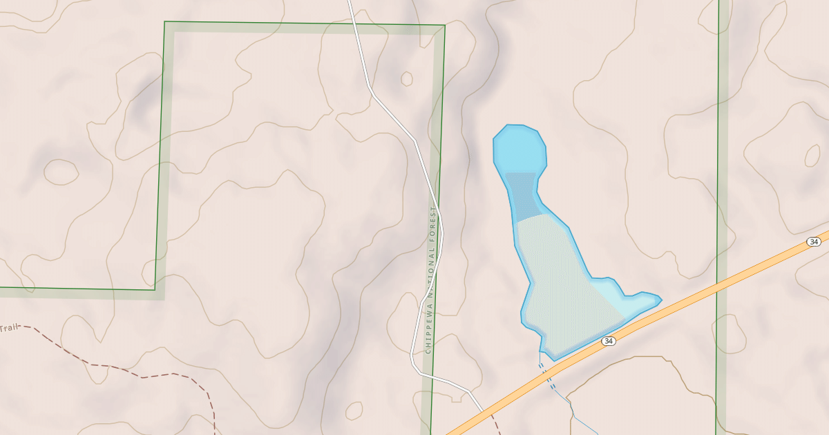 Map preview of MN 34 SPUR 2628