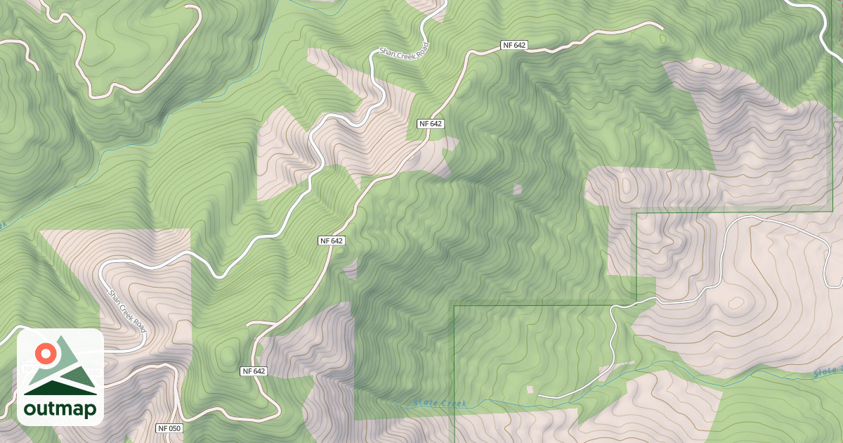 Map of ADAMS SPUR