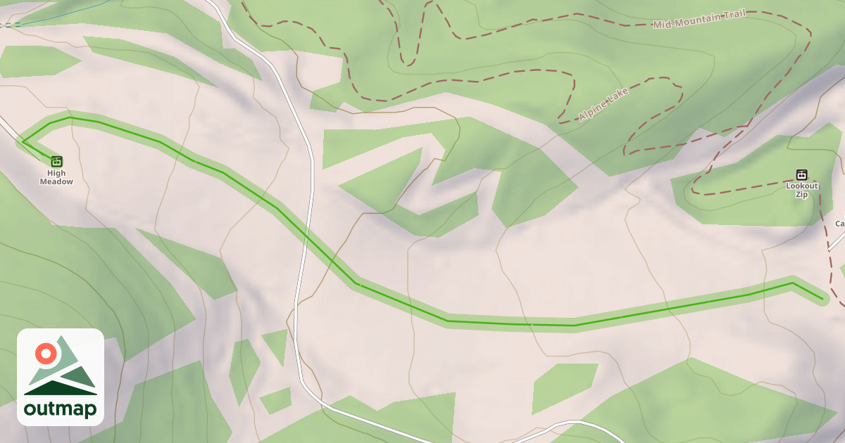 Map of Mellow Moose
