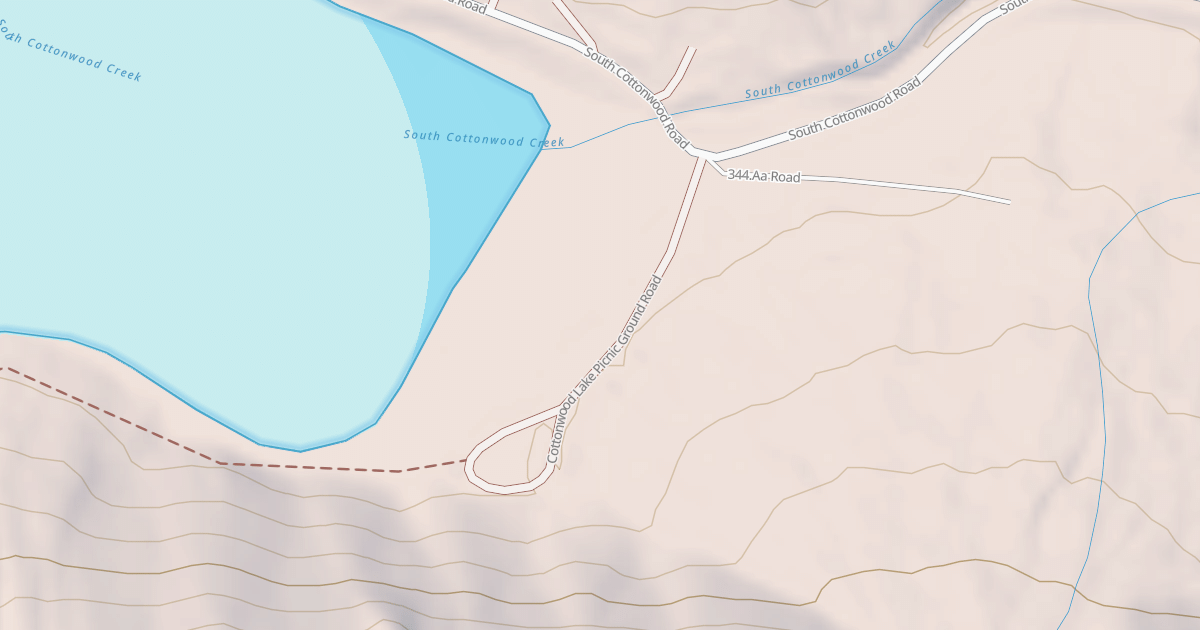 Map preview of COTTONWOOD LAKE PG