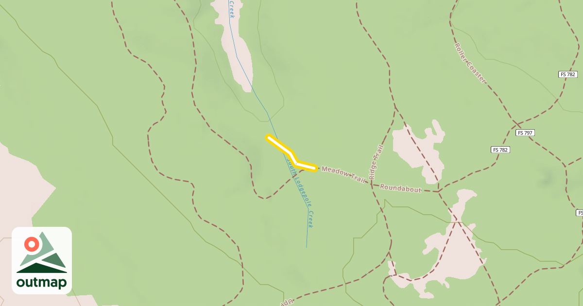 Map of Meadow Trail