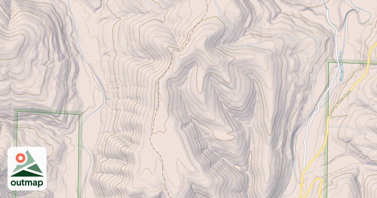 Map of USFS National Forest System Roads {337EC6DA-7E15-471B-9CD1-9945E674E985}