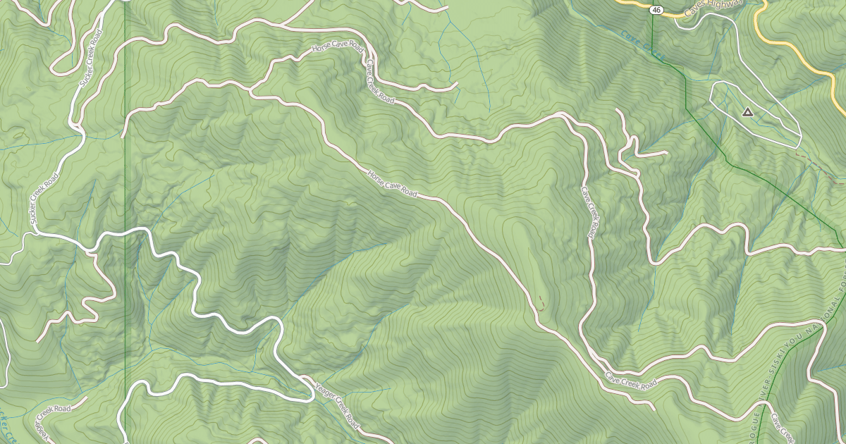 Map preview of CAVE CREEK