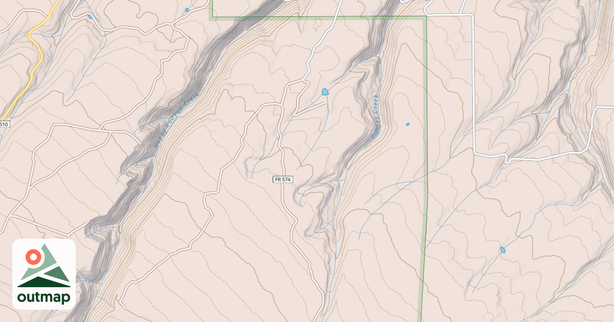 Map of SIMS MESA