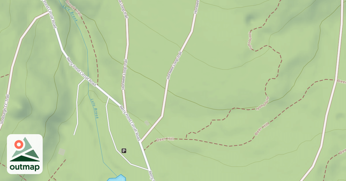 Map of Honwee Loop Trail
