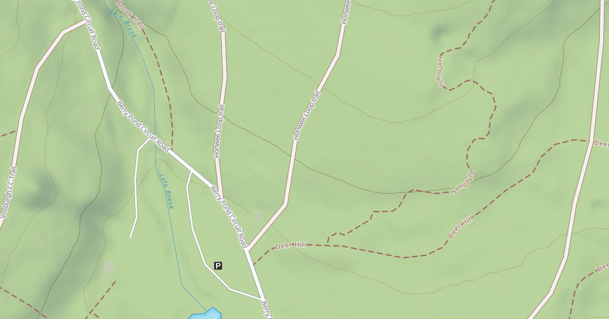 Map preview of Honwee Loop Trail