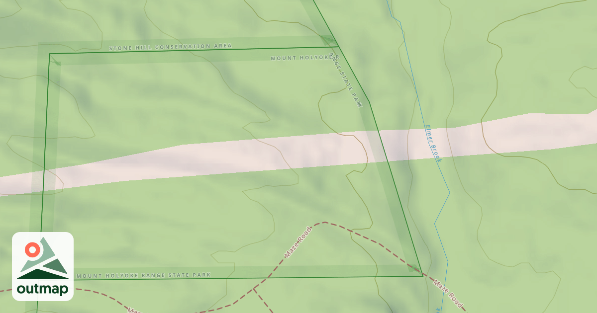 Map of Powerline Trail