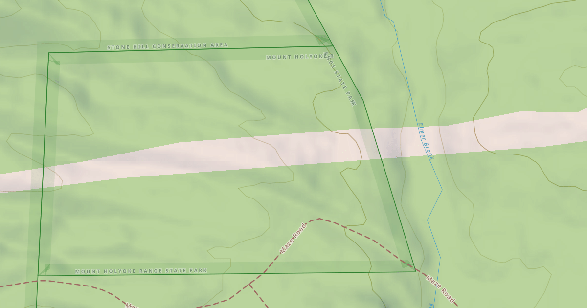 Map preview of Powerline Trail