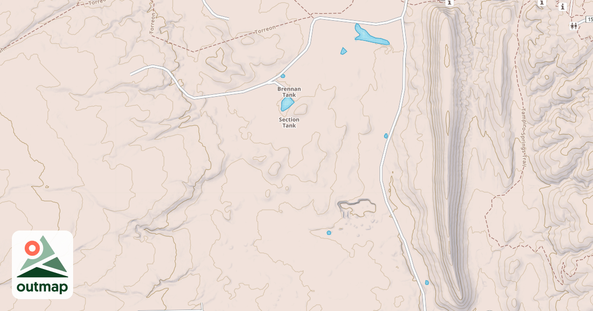 Map of TAMPICO SPRINGS