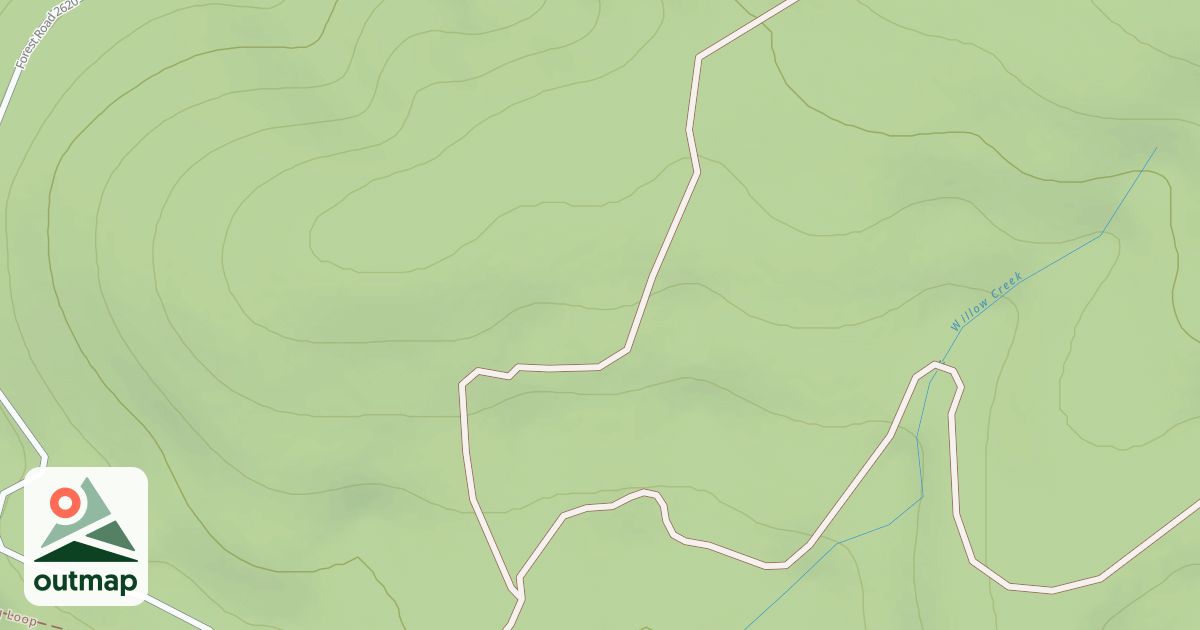 Map of USFS Motor Vehicle Use Map Roads {84357381-0855-451B-B3EE-DC9770E35CCC}