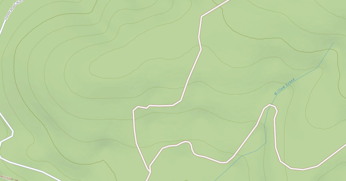 Map preview of USFS Motor Vehicle Use Map Roads {84357381-0855-451B-B3EE-DC9770E35CCC}