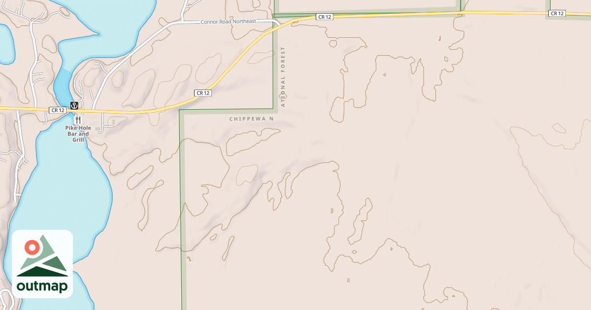 Map of PUGHOLE