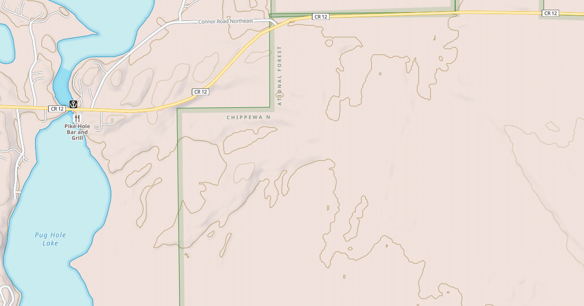 Map preview of PUGHOLE
