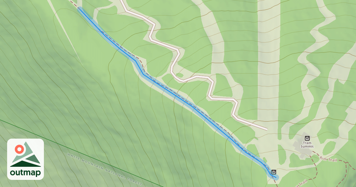 Map of Taft Slalom