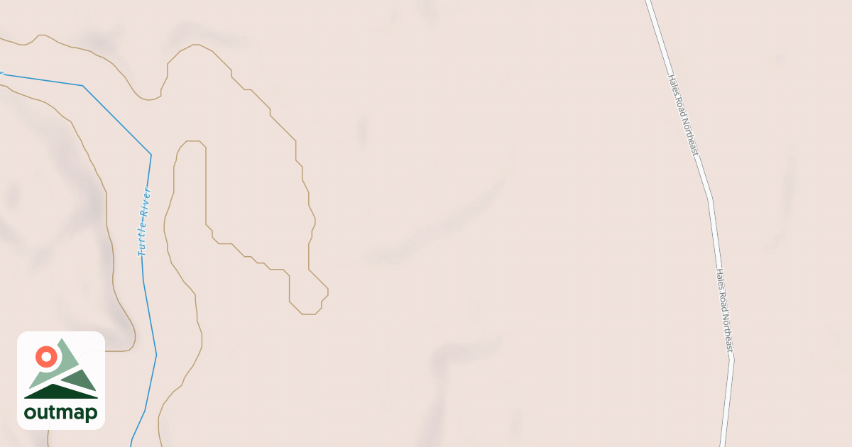 Map of HALES SPUR D