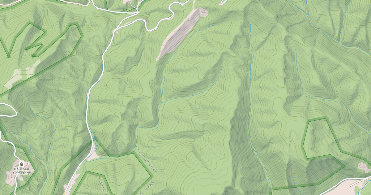 Map preview of RT FK. JOHNS RUN - A