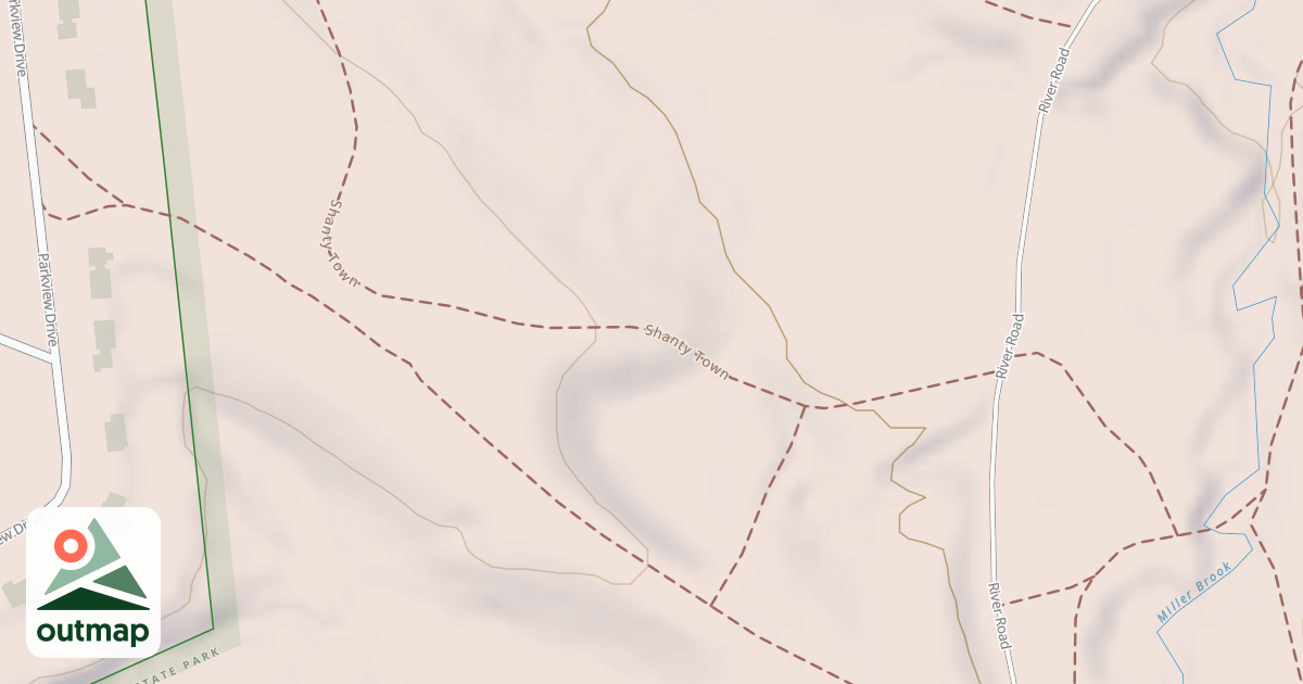 Map of White Trail