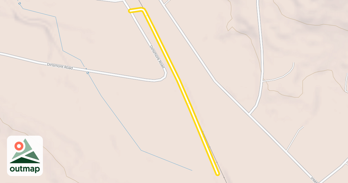 Map of Powerline Trail