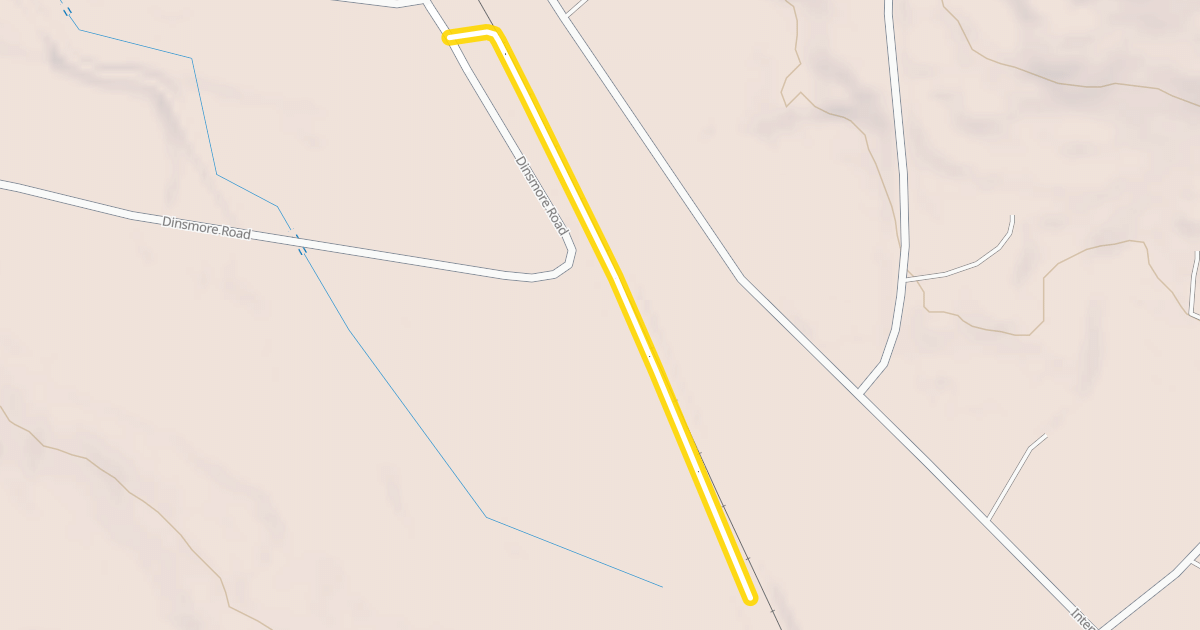 Map preview of Powerline Trail