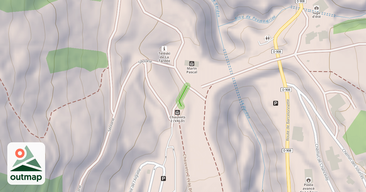 Map of Gentianes