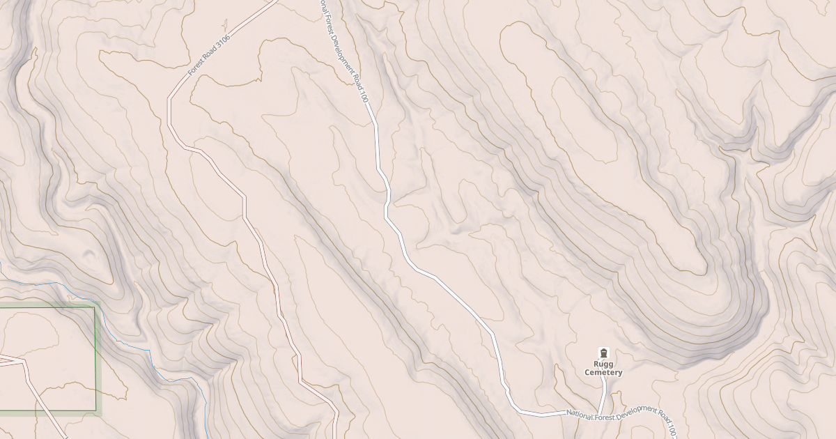 Map preview of USFS National Forest System Roads {48F9A2CE-B03C-45C2-9022-800CA97C0DEA}