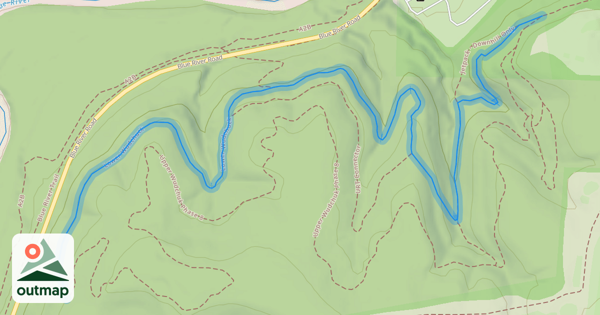 Map of Lower Wudchuck