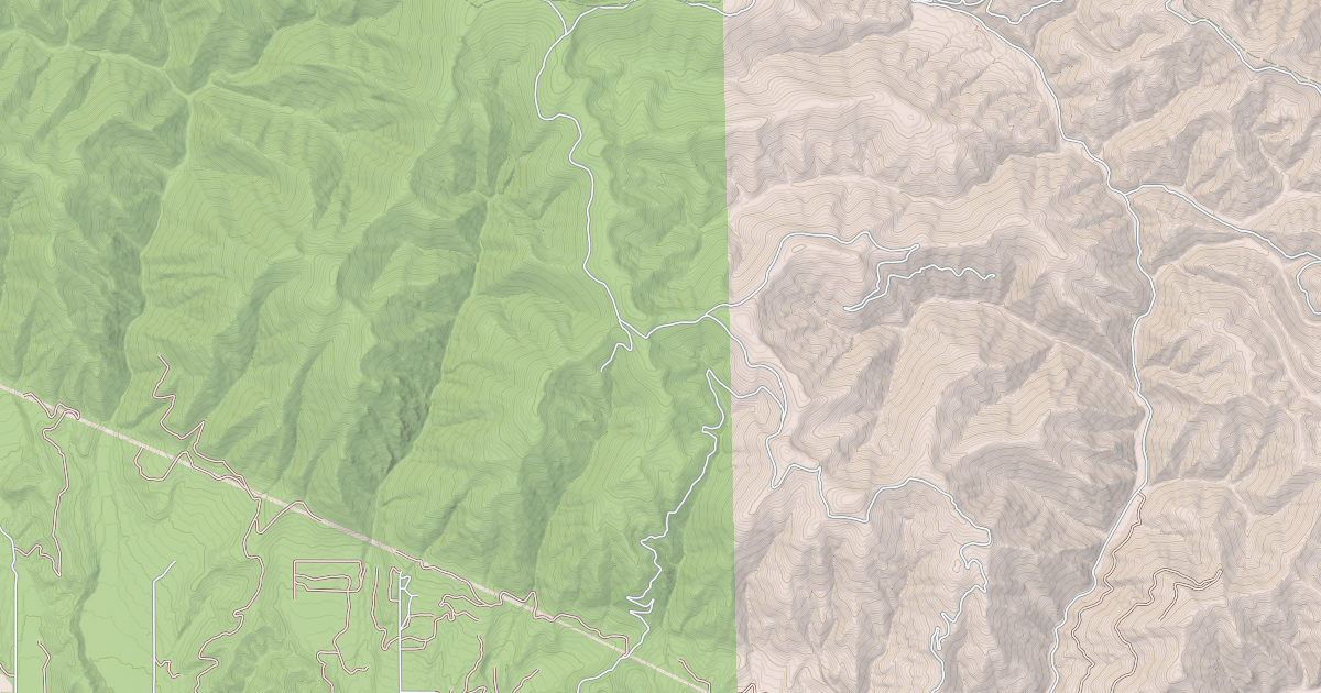 Map preview of Deborgia / Knox Pass