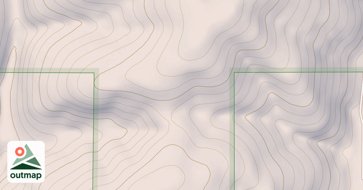 Map of BEDSPRINGS GULCH A