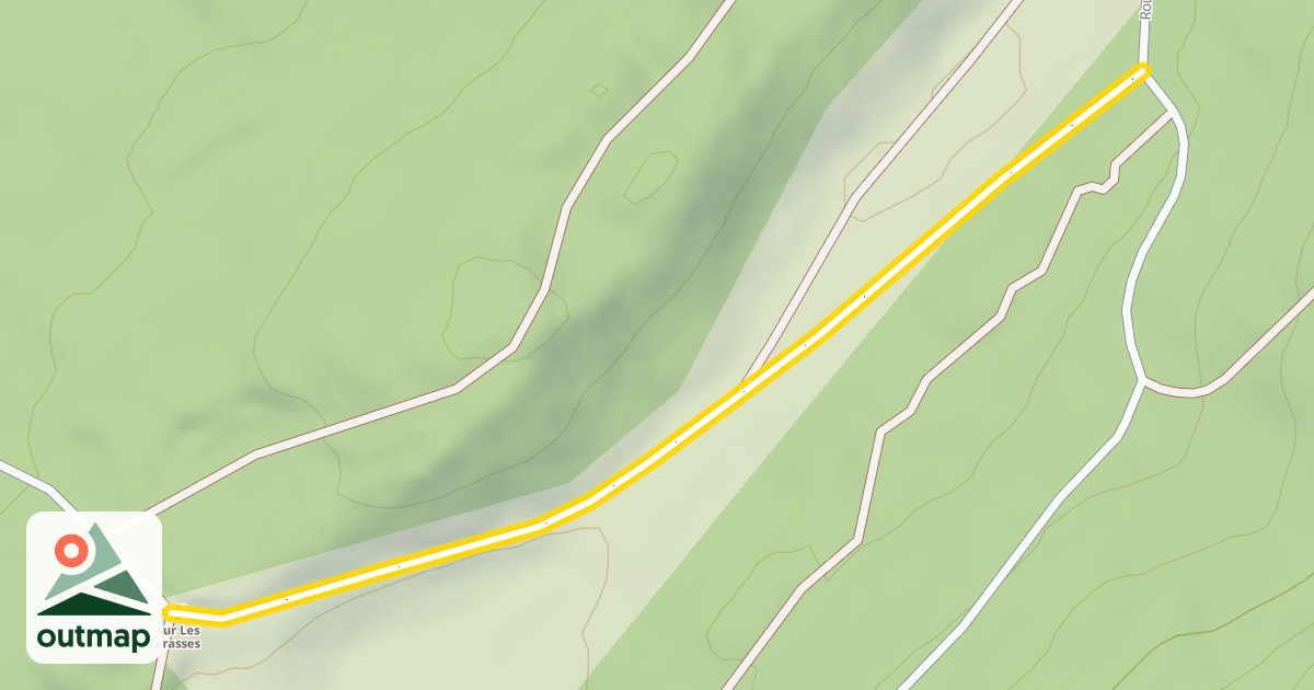 Map of Route Forestière Sous les Gyps