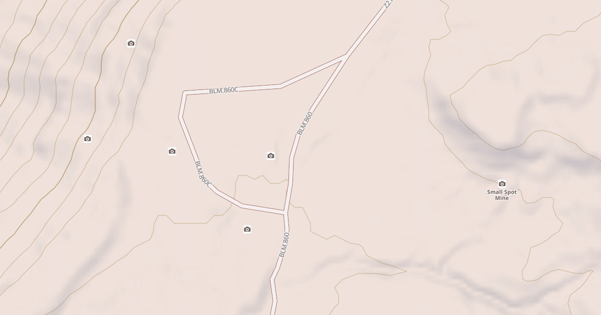 Map preview of BLM National GTLF Public Motorized Roads f5a8181b-d38e-4f4d-a291-5a191de53ac0