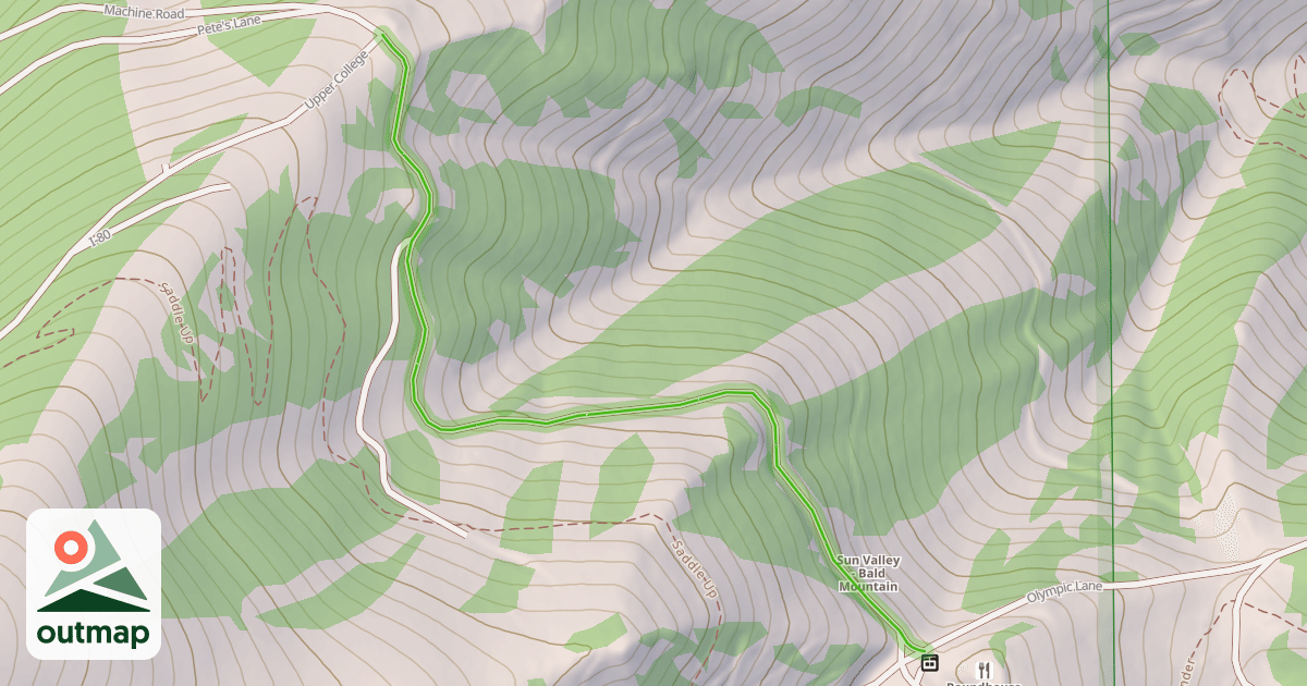 Map of Roundhouse Lane