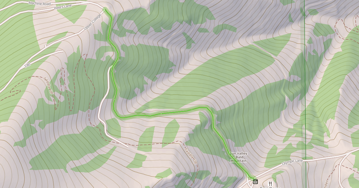 Map preview of Roundhouse Lane