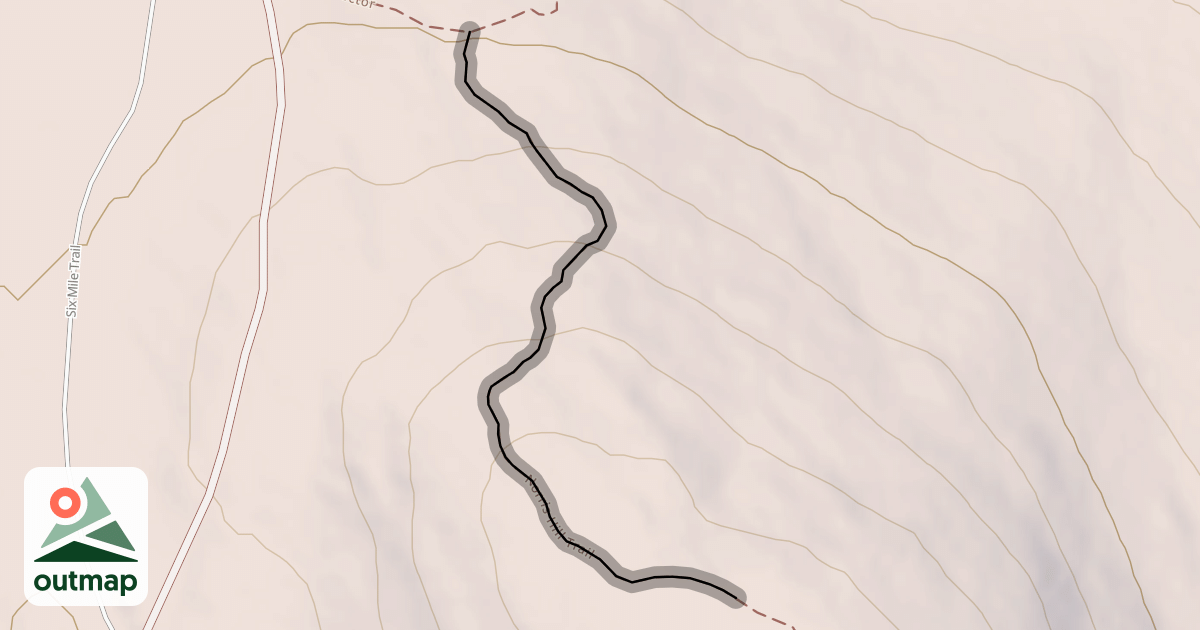 Map of Norris Hill Trail