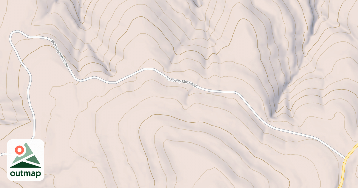 Map of MULBERRY MTN
