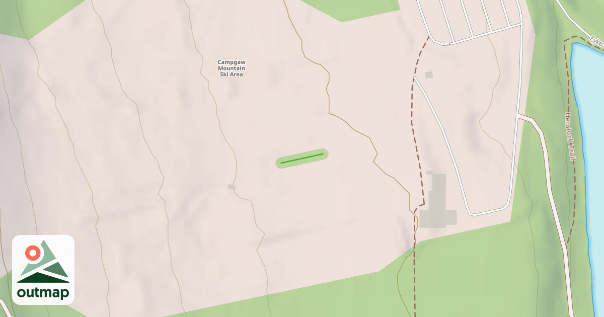 Map of Lower Race Trail