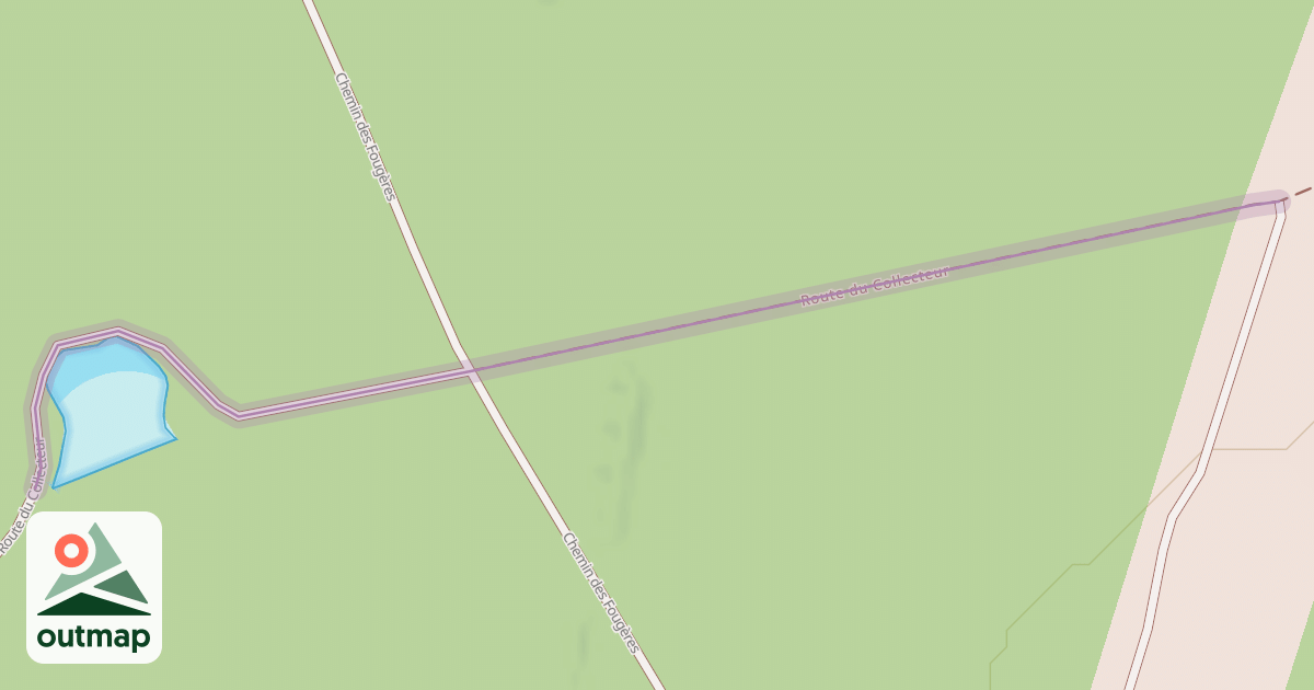 Map of Route du Collecteur