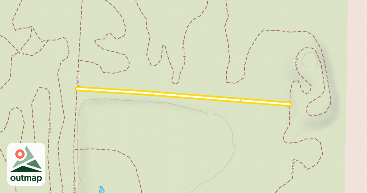 Map of Ski Trail