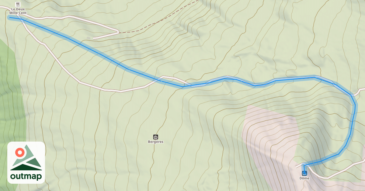 Map of Fontaine Ronde