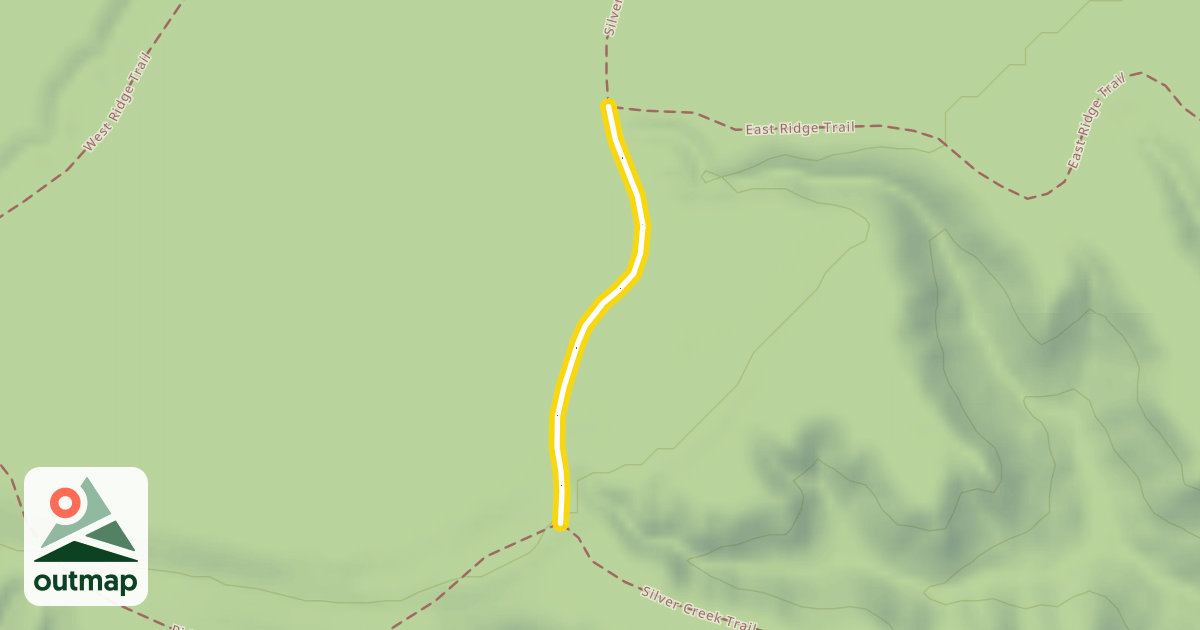 Map of Silver Creek Trail