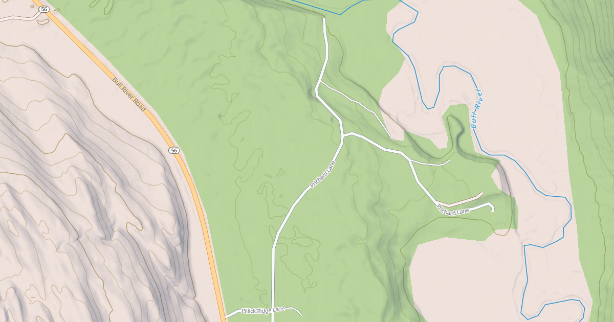 Map preview of COPPER BULL - KYAN LANE